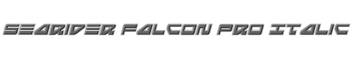 Searider Falcon Pro Italic 