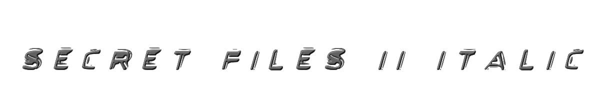 Secret Files II Italic 