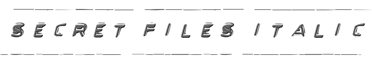 Secret Files Italic 