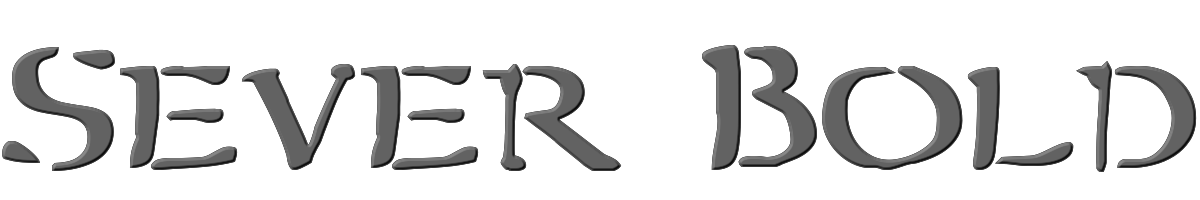 Sever Bold 
