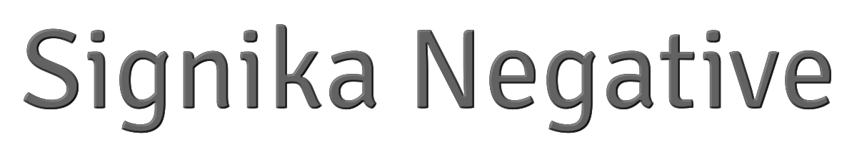 Signika Negative 