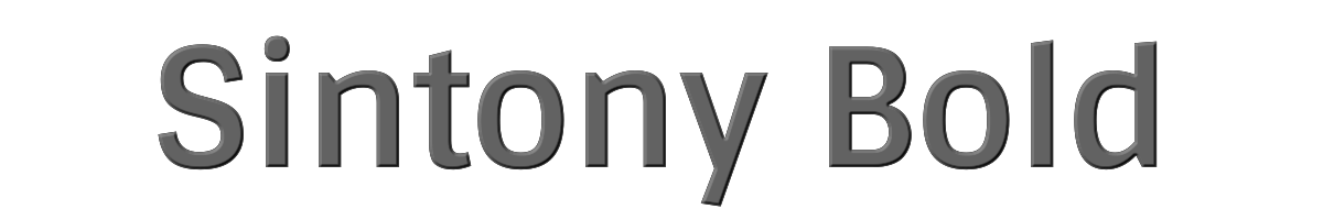 Sintony Bold 