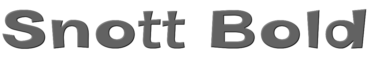 Snott Bold 