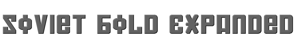 Soviet Bold Expanded 