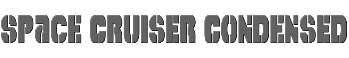 Space Cruiser Condensed 