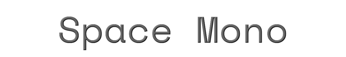 Space Mono 