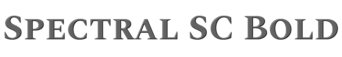 Spectral SC Bold 