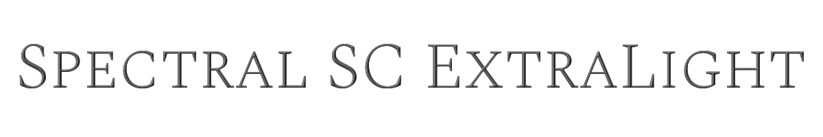 Spectral SC ExtraLight 