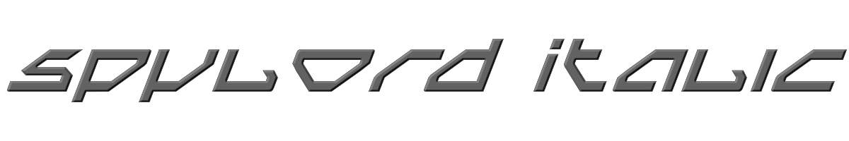 Spylord Italic 