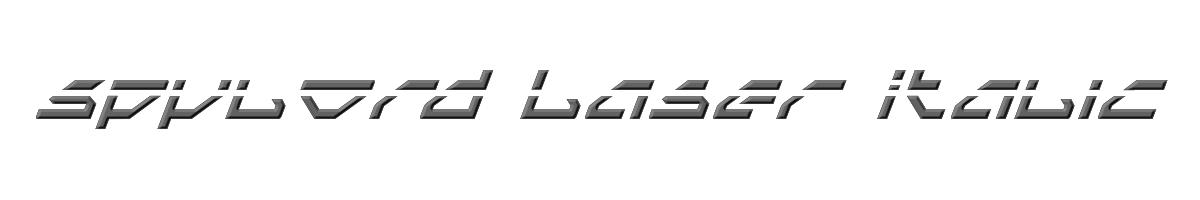 Spylord Laser Italic 