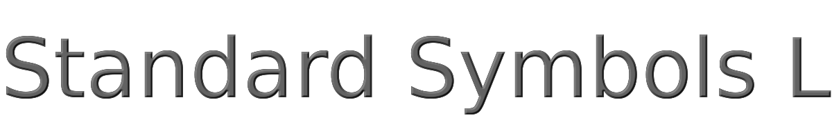 Standard Symbols L 