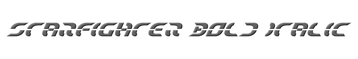 Starfighter Bold Italic 