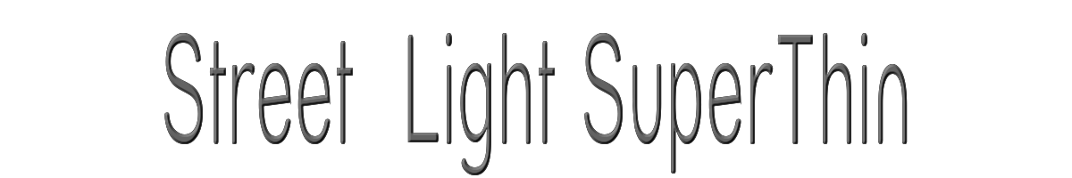 Street  Light SuperThin 