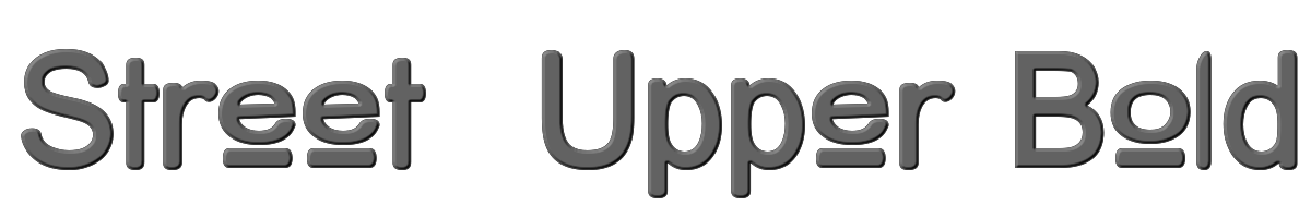 Street  Upper Bold 