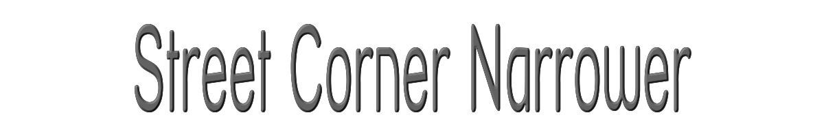 Street Corner Narrower 
