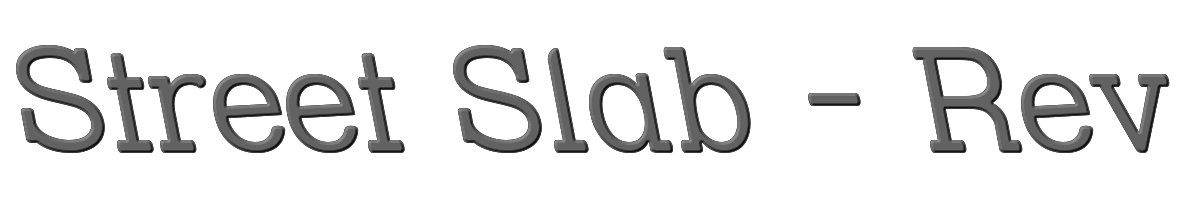 Street Slab - Rev 