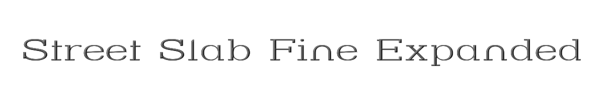 Street Slab Fine Expanded 