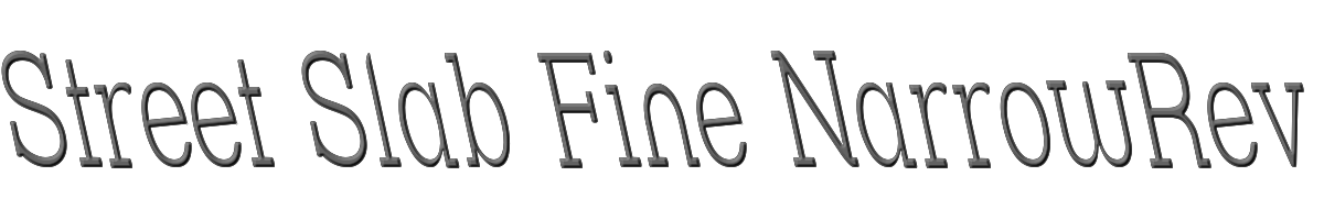Street Slab Fine NarrowRev 