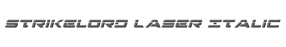 Strikelord Laser Italic 