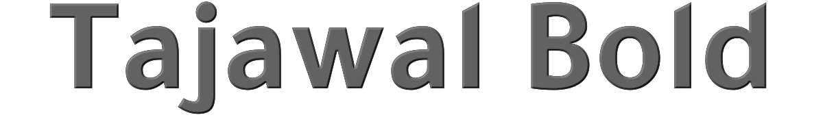Tajawal Bold 