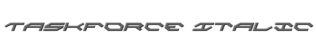 Taskforce Italic 