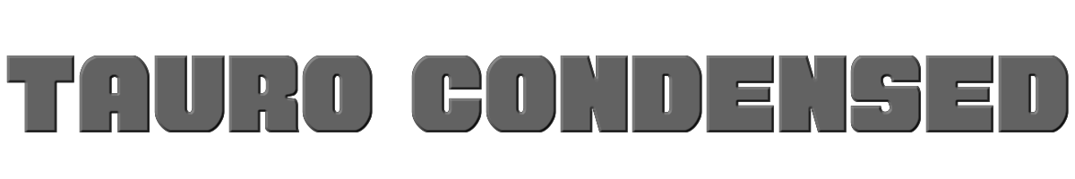 Tauro Condensed 