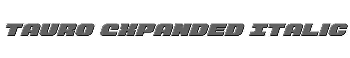 Tauro Expanded Italic 