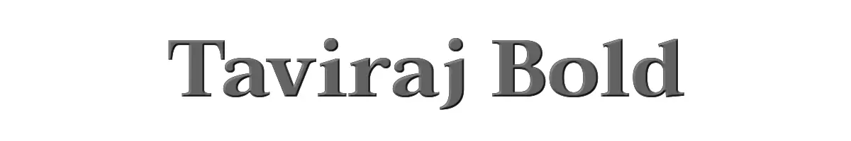 Taviraj Bold 