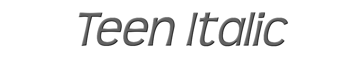 Teen Italic 