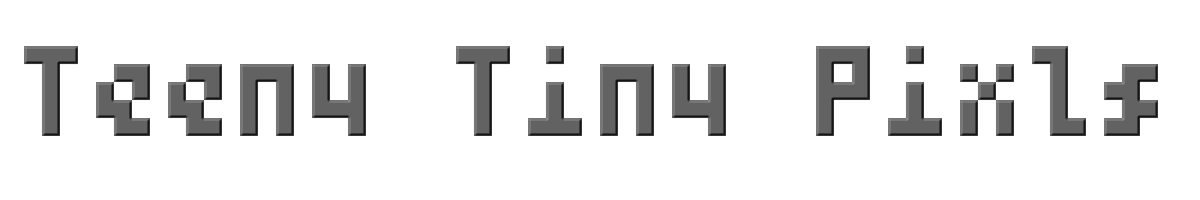 Teeny Tiny Pixls 