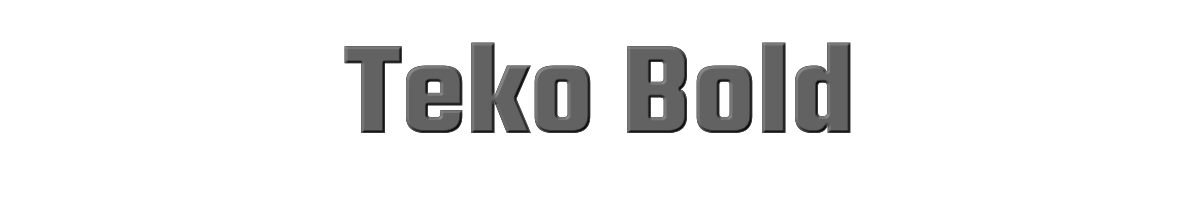 Teko Bold 