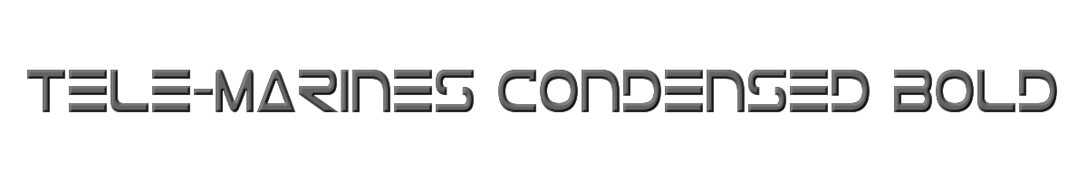 Tele-Marines Condensed Bold 