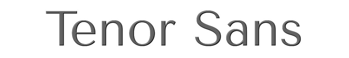 Tenor Sans 