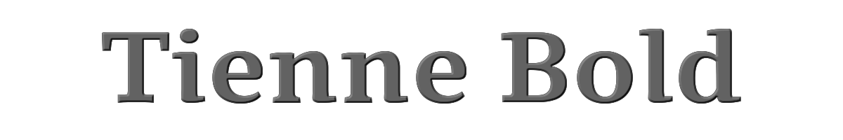 Tienne Bold 