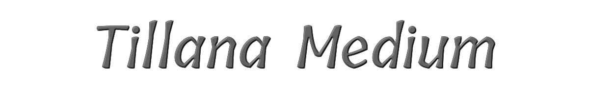 Tillana Medium 