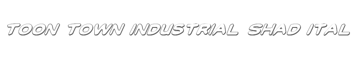 Toon Town Industrial Shad Ital 
