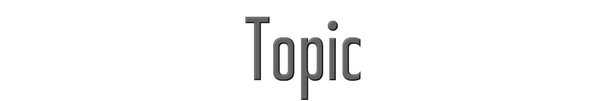 Topic 
