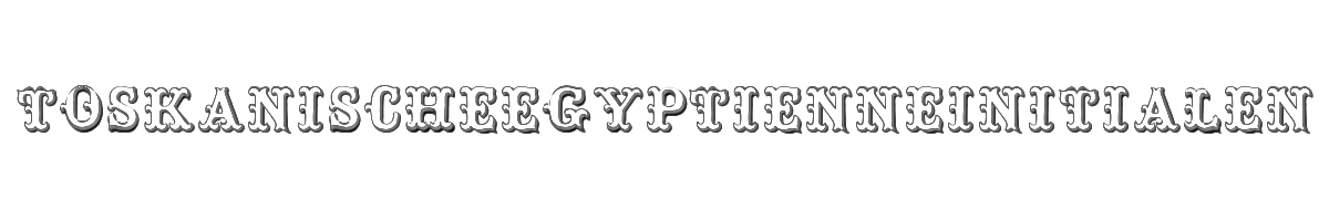 ToskanischeEgyptienneInitialen 