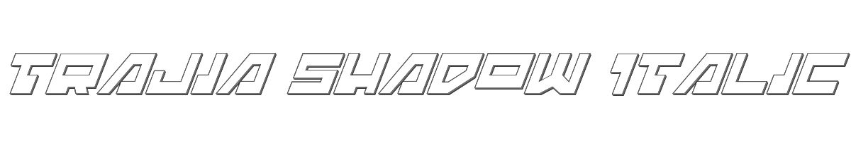 Trajia Shadow Italic 