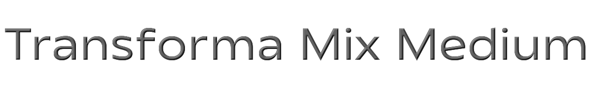 Transforma Mix Medium 