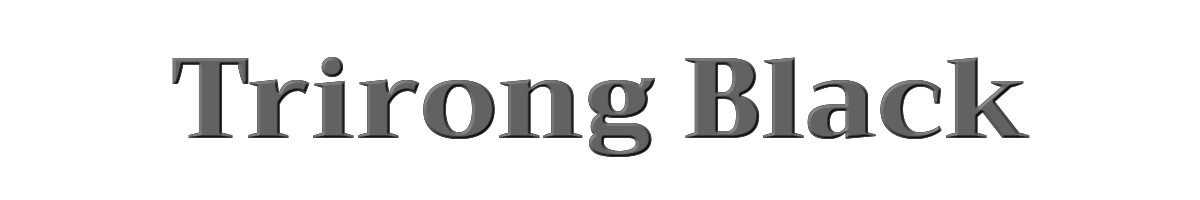 Trirong Black 