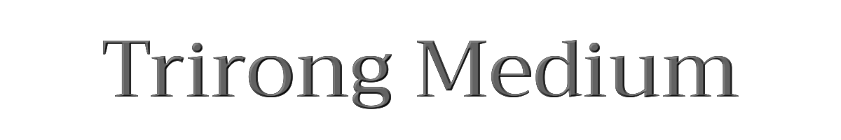 Trirong Medium 