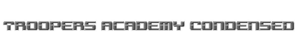 Troopers Academy Condensed 