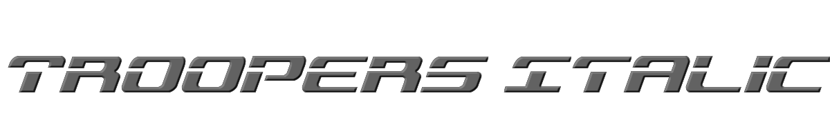 Troopers Italic 