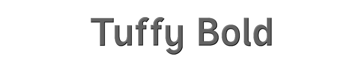 Tuffy Bold 