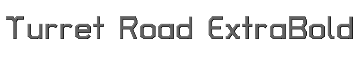 Turret Road ExtraBold 