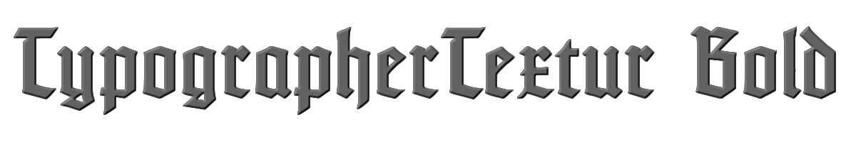 TypographerTextur Bold 