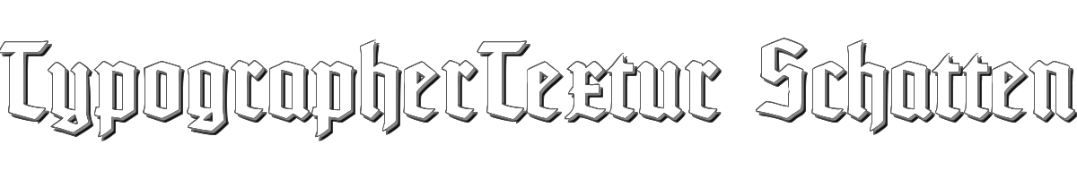 TypographerTextur Schatten 
