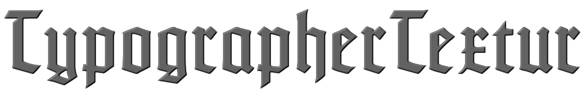 TypographerTextur 