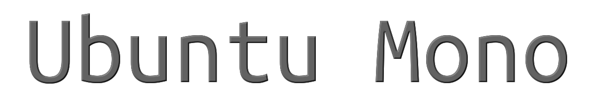 Ubuntu Mono 
